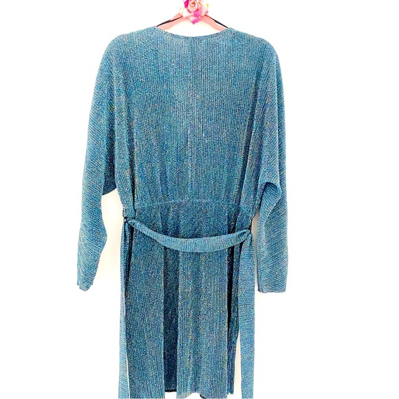 NWT💕Pretty Shimmer Dress SZ L - Picture 9 of 14